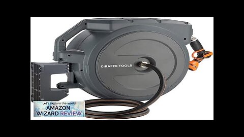 Giraffe Tools AW405/8MB Retractable Garden Hose Reel 5/8" x 90 ft PRO Review