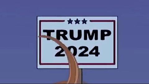 Jew puppet & freemason Matt Groening had announced Donald Trump 2024 in 2015! #Trump