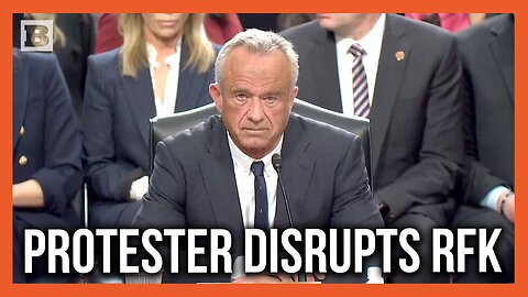Protester Disrupts RFK Jr. Confirmation Hearing