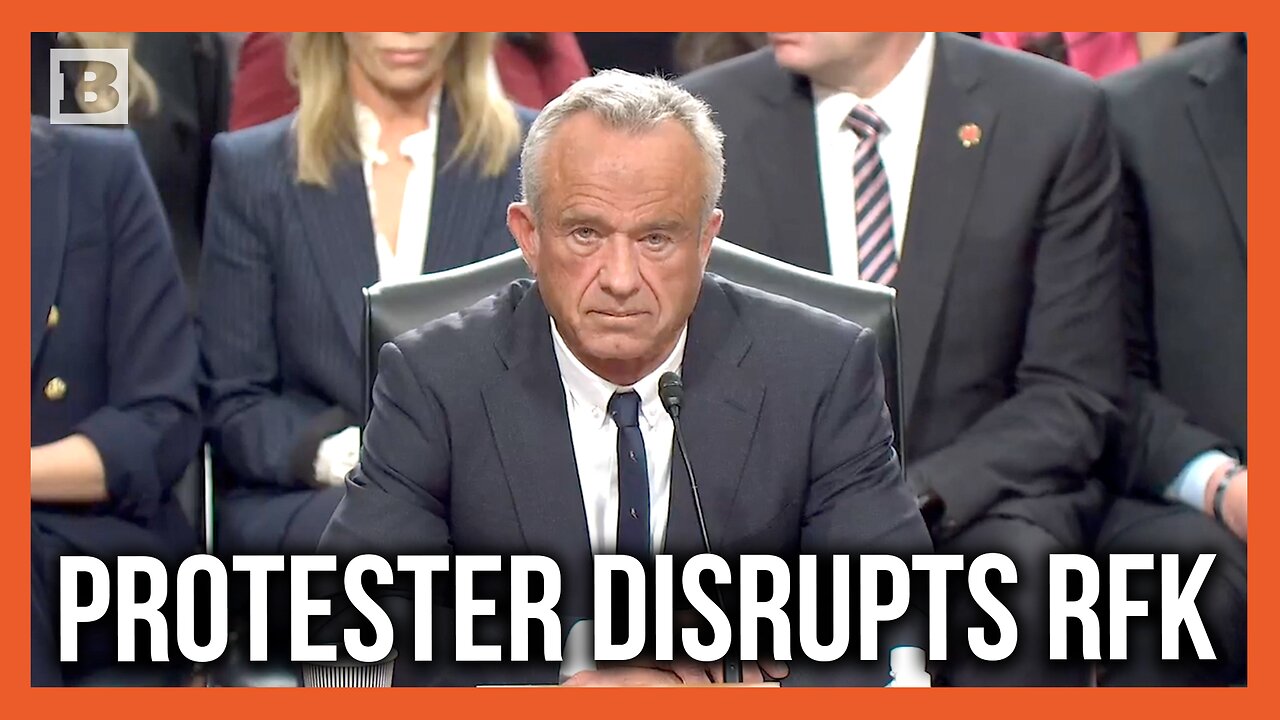 Protester Disrupts RFK Jr. Confirmation Hearing