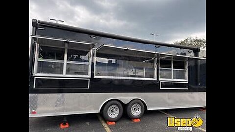 2023 Kitchen Food Concession Trailer with Pro-Fire System for Sale in Alabama!