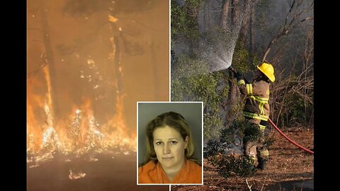 South Carolina 'Climate Change' Woman Arrested For Igniting 2,059-Acre Wildfire In Myrtle Beach Area