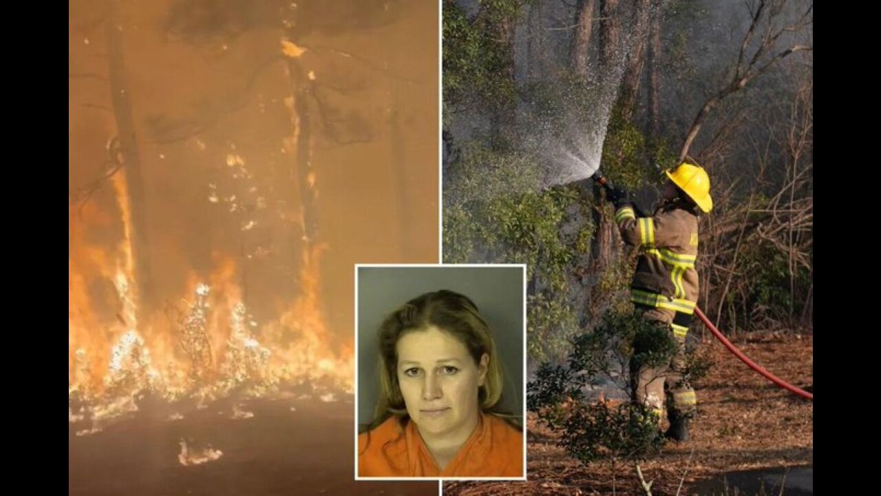 South Carolina 'Climate Change' Woman Arrested For Igniting 2,059-Acre Wildfire In Myrtle Beach Area