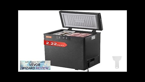 VEVOR Chest Freezer 2.22 Cu.ft / 63 L Compact Deep Freezer Free Review