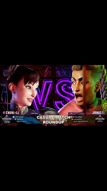 Kuya Kalbo SF6 Casual Match Roundup. Chun Li 4 star Diamond Rank [Hori Fight Stick]