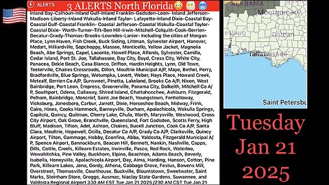 Winter Alerts ‼️ 1/21/25 NW Florida Snow?