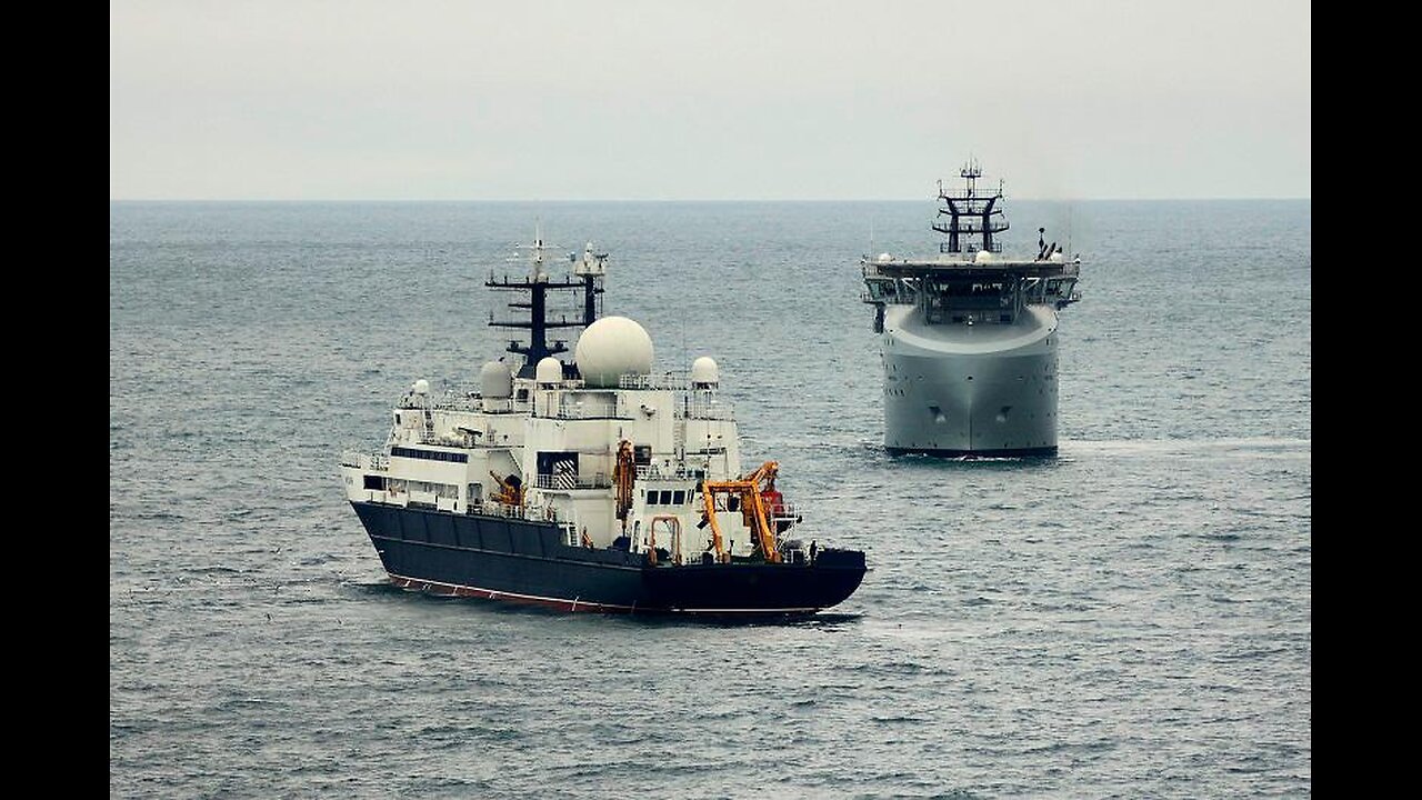 Royal Navy Tracks Russian Spy Ship in British Waters