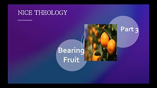 February 8 (Year 4) - Nice Theology - Bearing Fruit - Part 3 - Tiffany Root & Kirk VandeGuchte