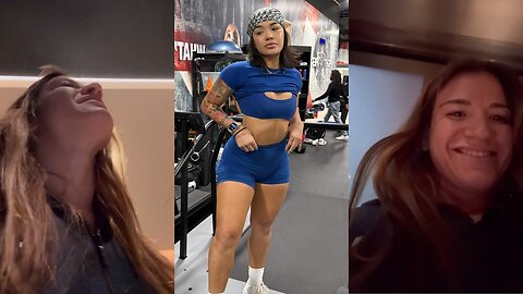 Ailin Perez Intense Backstage Confrontation Tracy Cortez During UFC 311 Fight Week