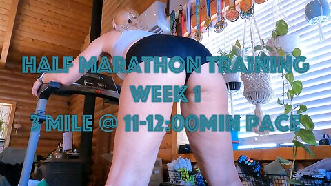 Half marathon training: Week 1