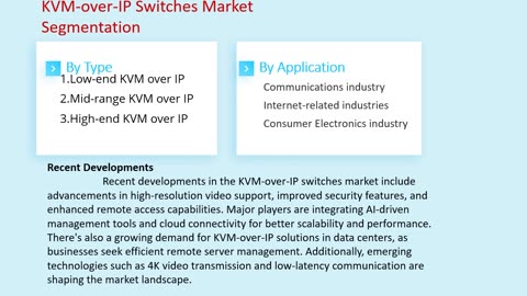 KVM-over-IP Switches Market Outlook, 2025-2033