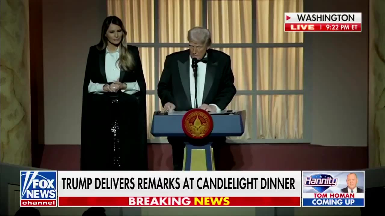 President Trump Gives Speech at His Inauguration Eve Dinner [Full Speech]