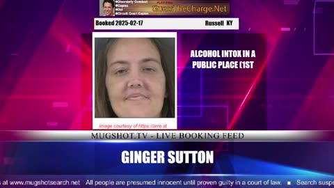 Mugshot TV - Live Arrest Booking Video Stream