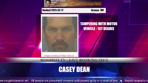 Mugshot TV - Live Arrest Booking Video Stream