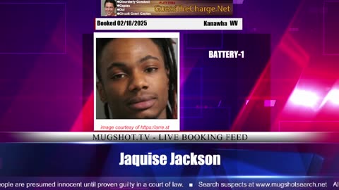 Mugshot TV - Live Arrest Booking Video Stream