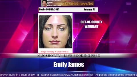 Mugshot TV - Live Arrest Booking Video Stream