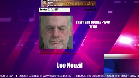 Mugshot TV - Live Arrest Booking Video Stream