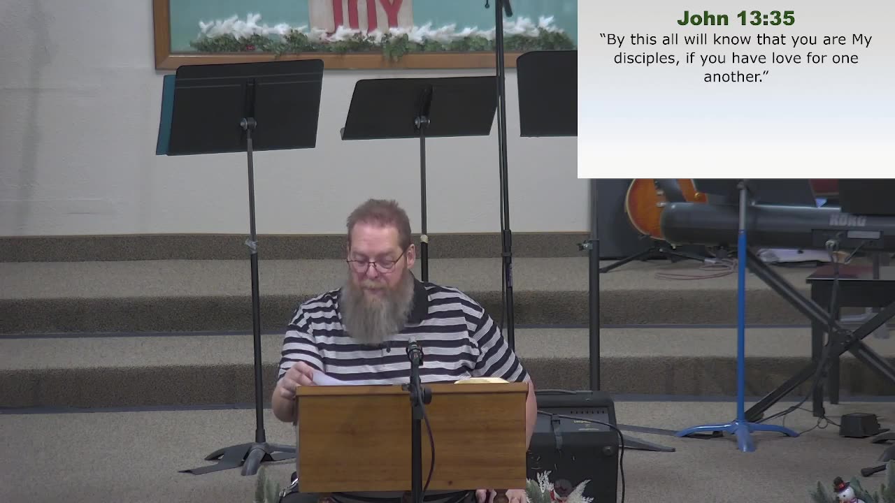 Sunday Sermon at Moose Creek Baptist Church, North Pole, AK, 1/19/2025