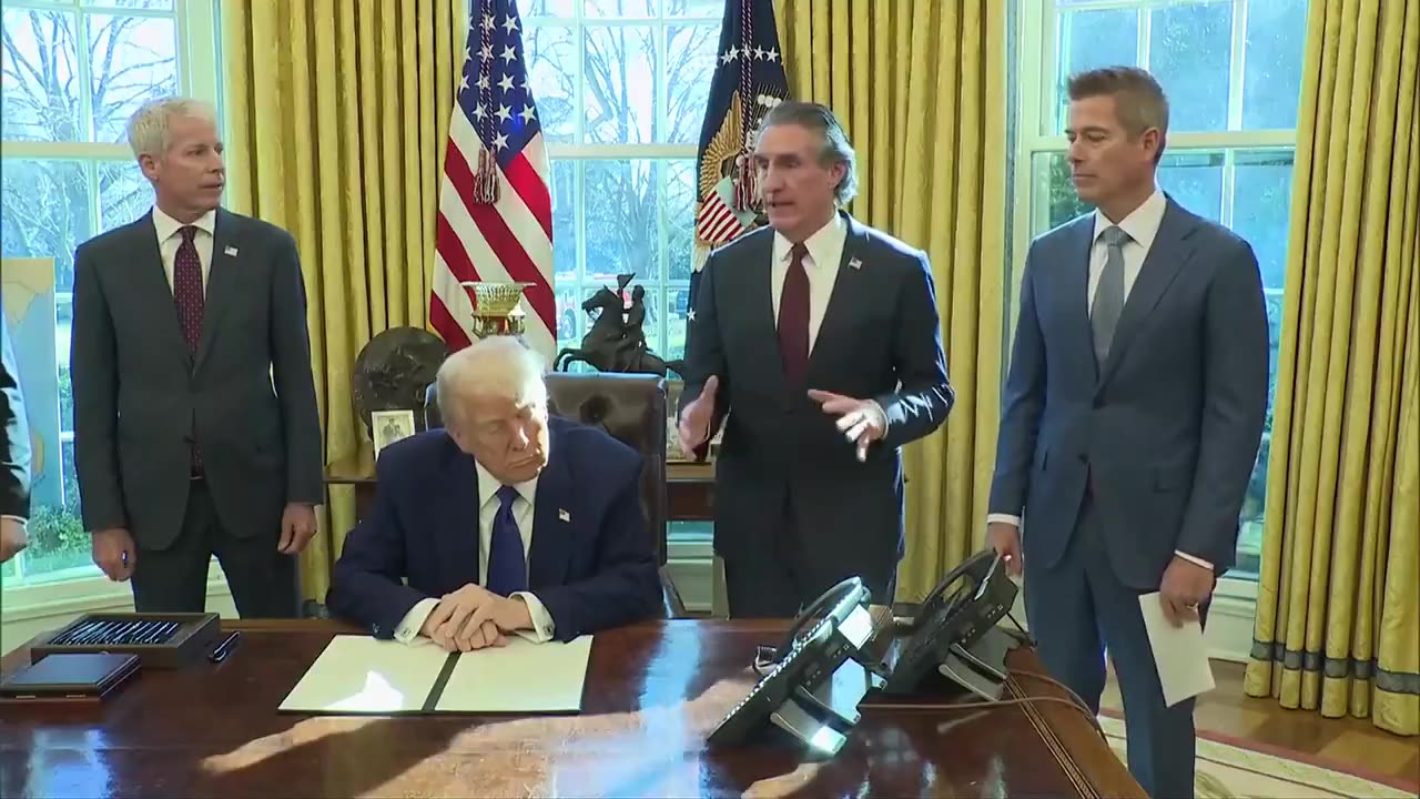 Trump Signs Executive Order to Establish ‘National Energy Dominance Council’