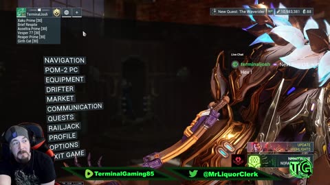 Terminal Gaming - Warframe Hex Rep