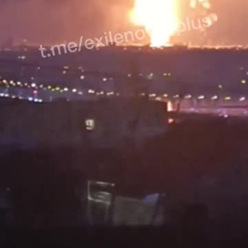 Strategic Aviation Fuel Reserves At Russians Most Important Airbase(Engels-2) Hit Overnight