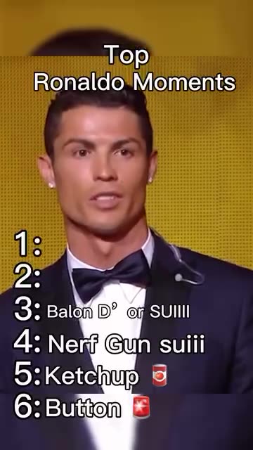TOP 6 Funny Moments of Cristiano Ronaldo!