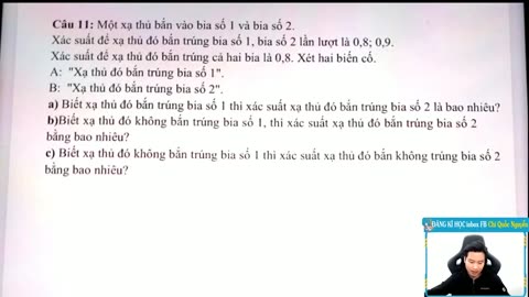 [TIẾT 2]: TÍNH XÁC SUẤT KHI BIẾT TRƯỚC XÁC SUẤT THÀNH PHẦN