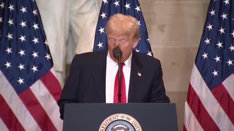 President Trump “America is — and will always be — ONE NATION UNDER GOD.”