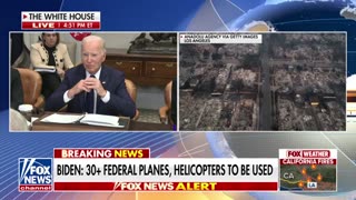 ‘SPARE NO EXPENSE’: Biden provides updates on CA wildfire response