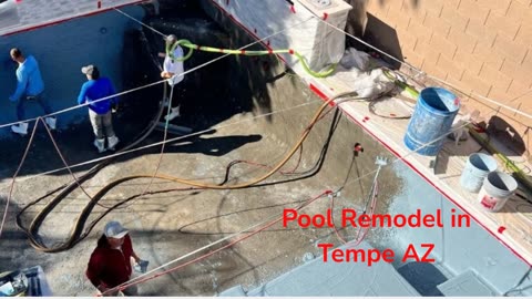 Salten Pool Remodel in Tempe, AZ | 85282