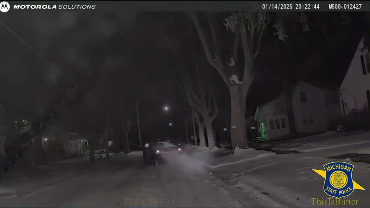 Man charged after dragging MSP trooper in Saginaw, dashcam released