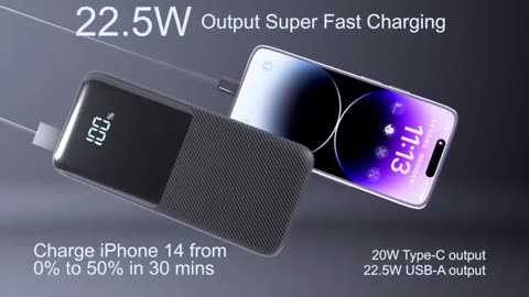 Portable Charger with Built in