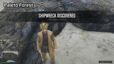 Shipwreck Location January 10, 2022