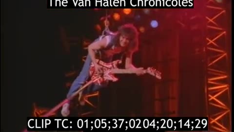 Van Halen Panama outtakes reel 1