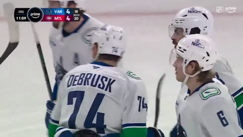 Vancouver Canucks - Set-up man: Millsy 🍎 Power play marker: DeBrusk 🚨