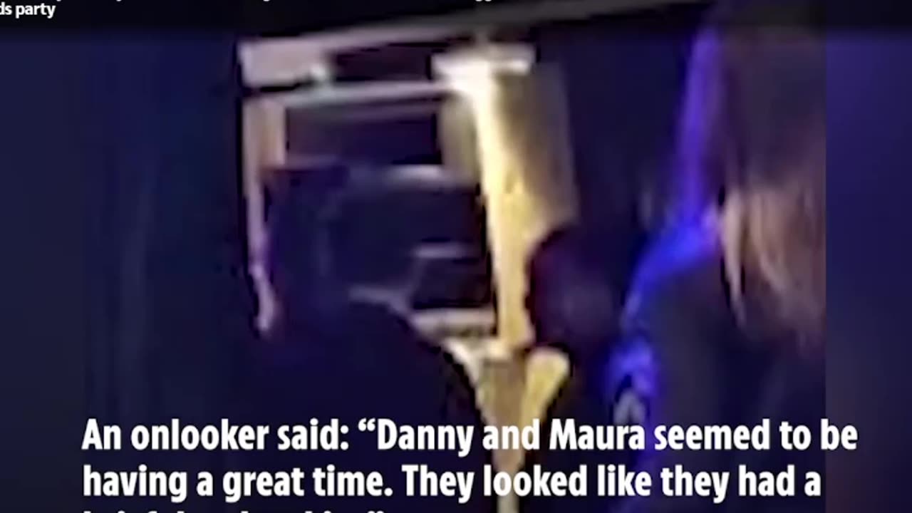 drunken kiss’ with Maura