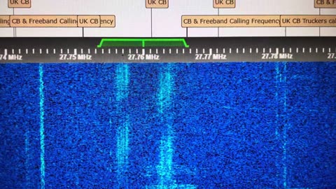 CB Radio Simplex Repeater Activity 26.975 CB Channel 2 FM 12 Dec [G8JNJ SDR]