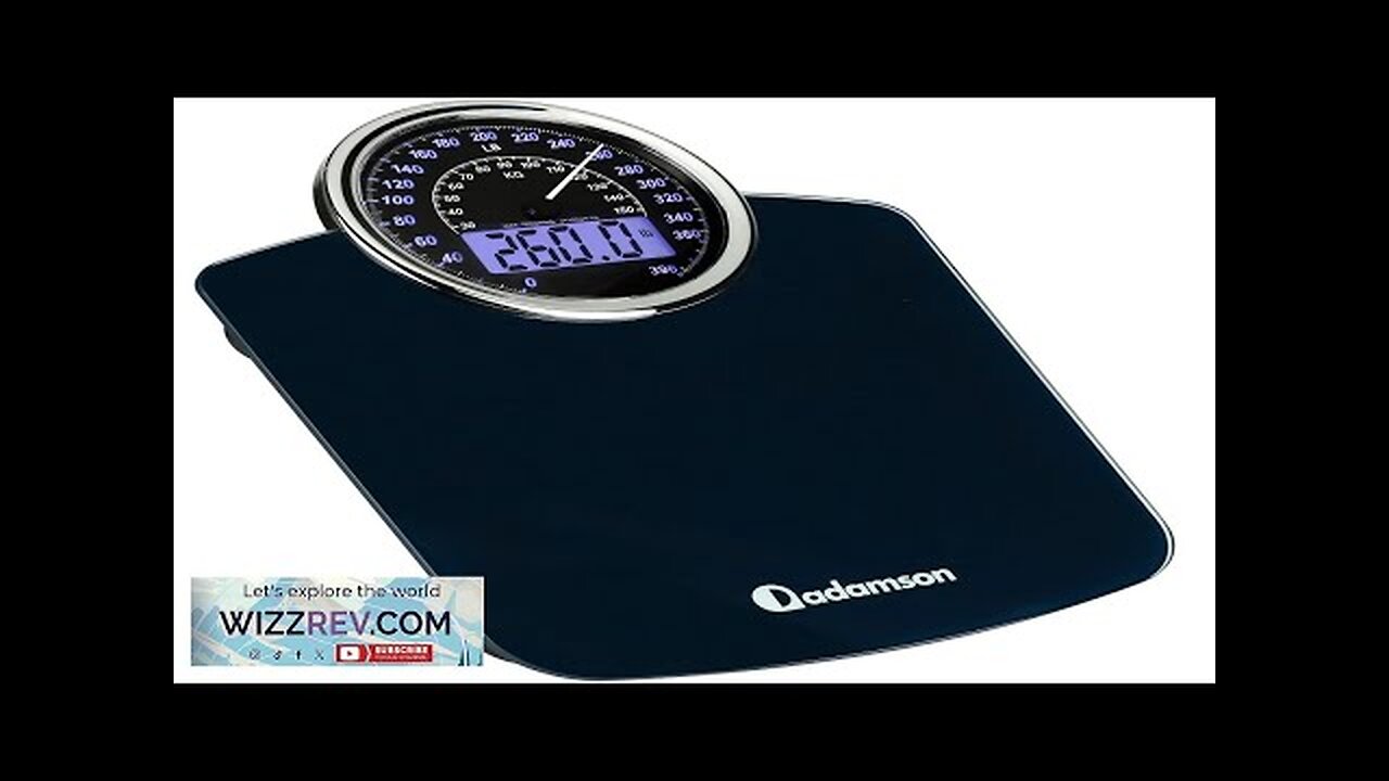 Adamson Hybrid 2-in-1 Analog & Digital Weighing Scale for Body Weight Review