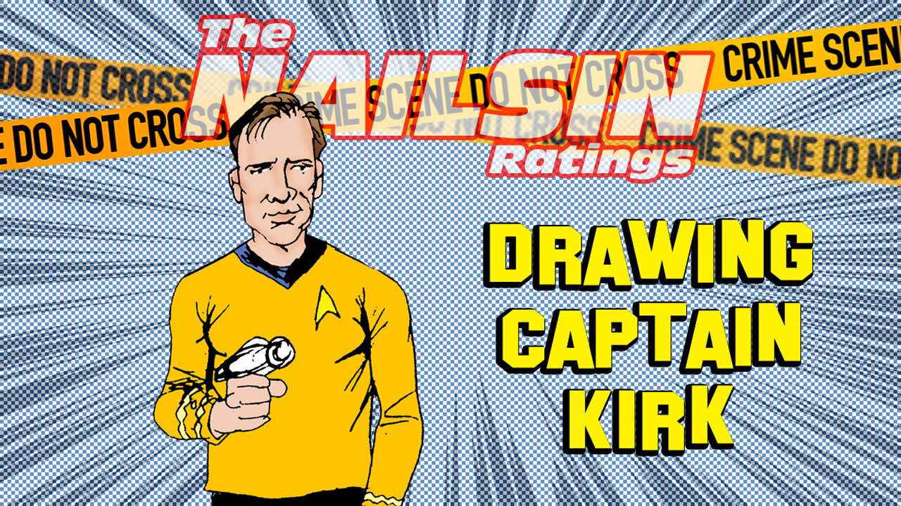Drawing Captain Kirk!
