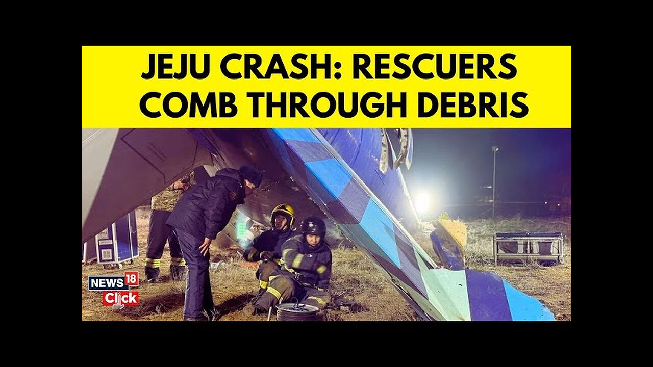 South Korea Plane Crash: Recovery Efforts Underway After Deadly Disaster | Jeju Plane Crash | N18G