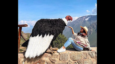 The Size of An Andean Condor