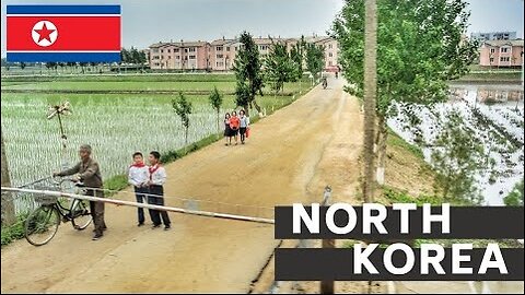 North Korea - Filming The Country From The Train Window: Train Trip From China To Pyongyang