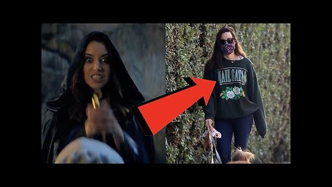 SELF ADMITTED WITCH AUBREY PLAZA MAKES A SACRIFICE FOR HOLLYWOOD!