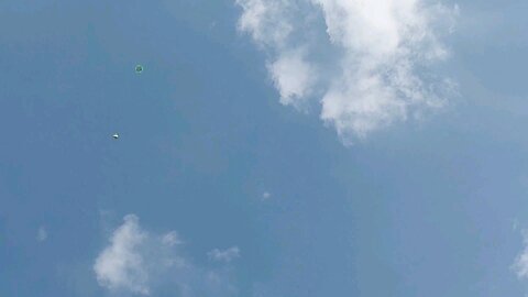 flying kite