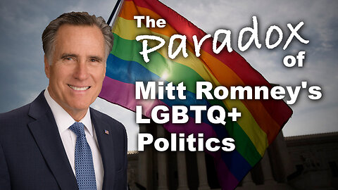 The Paradox of Mitt Romney's LGBTQ+ Politics
