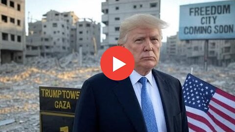 WARNING! TRUMP CONFIRMS THAT THE NEW GAZA STRIP WILL BE THE FIRST FREEDOM CITY PROTOTYPE PRISON!