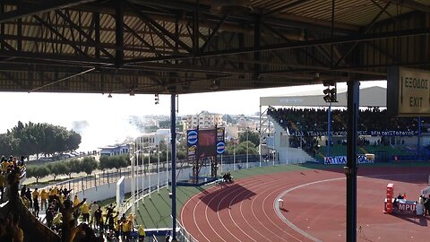 AEL Limassol vs Apollon Limassol (Riots before the Derby of Limassol)