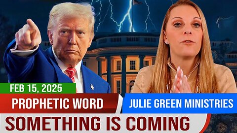 Julie Green PROPHETIC WORD✝️💖 SOMETHING IS COMING AND THE ALARM BELLS ARE RINGING | Prophecy