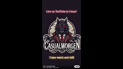 CasualWorgen Live on YouTube