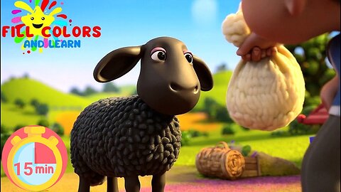 Baa Baa Black Sheep + more Nursery rhymes and kids songs | Newborn baby song | Sing Along with Me!